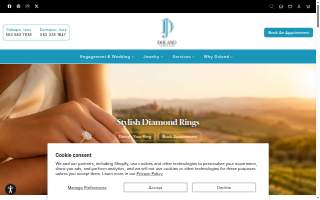 Doland Jewelers Inc website