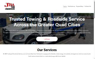 JBA Towing & Roadside Service of Bettendorf website