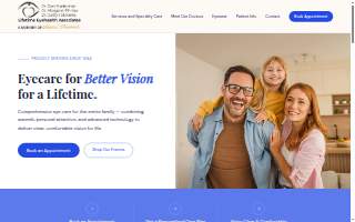 Lifetime Eyehealth Associates website