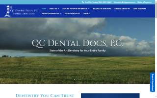 QC Dental Docs, P.C. website