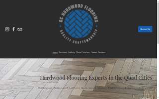QC Hardwood Flooring website