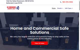 Quad City Safes website
