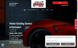 Total Detailing Auto Spa of Bettendorf website