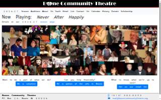Boone Community Theatre website