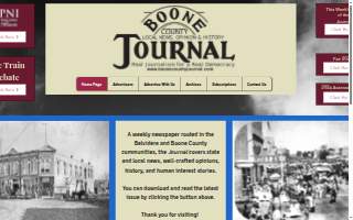 Boone County Advertiser website