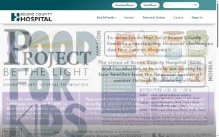 Boone County Hospital- Emergency Room website