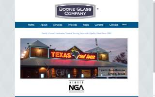 Boone Glass Company website