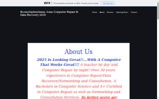 Computer Repair Data Recovery 2018 website