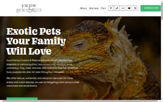 Iowa Family Exotics & Rescue website