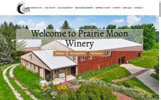 Prairie Moon Winery website