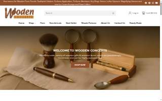 Wooden Concepts website