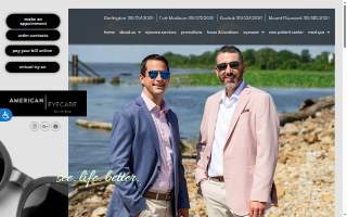 American Eyecare of Burlington website