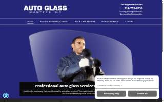 Auto Glass Masters Inc website