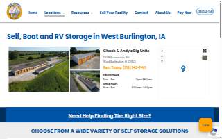 Chuck & Andy's Big Units website