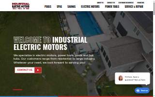 Industrial Motors Inc. website