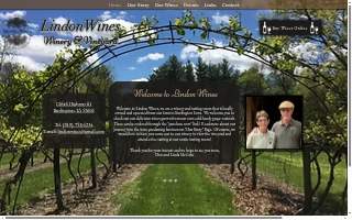 Lindon Wines website