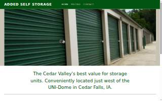Added Self-Storage website