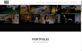Biggs Photography website