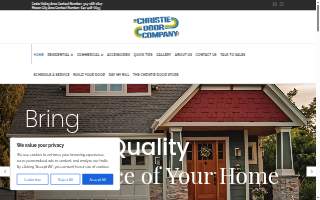 Christie Door Company website