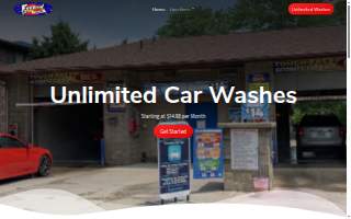 Festival Car Wash website