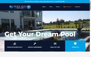 Pool Tech of Cedar Falls website