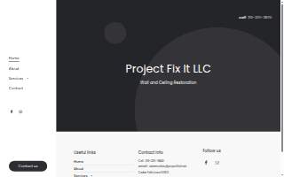 Project Fix It LLC website