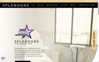 Splendore the medical spa website
