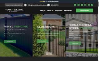 TEAM Builders Fences of Cedar Falls website