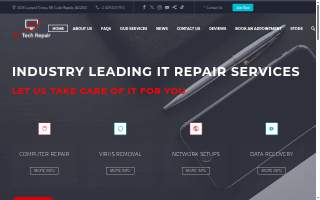BG Tech Repair, Computer Repair Service Cedar Rapids website