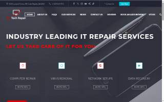 BG Tech Repair website
