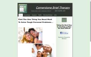 Cornerstone Brief Therapy website