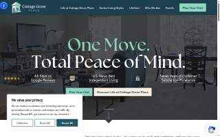 Cottage Grove Place website