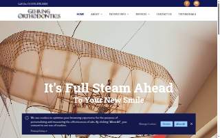 Gehring Orthodontics website