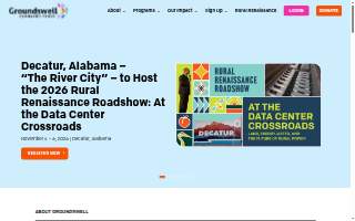 Groundswell Event Space website