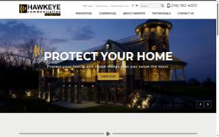 Hawkeye Communication/Fandel Alarm website