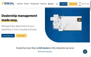 Ideal Computer Systems website