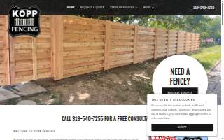 Kopp Fencing website