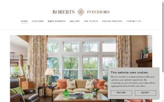 Larry Roberts Interiors website