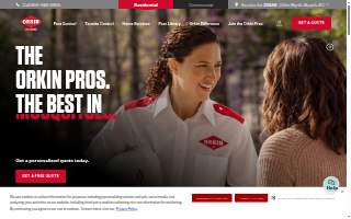 Orkin of Cedar Rapids website