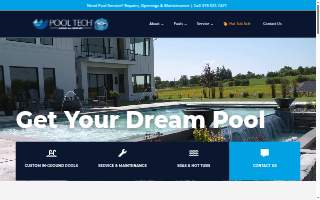 Pool Tech of Cedar Rapids website