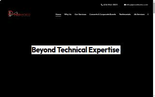 Pro Video Inc. website