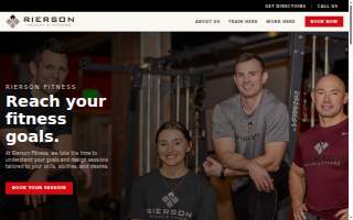 Rierson Fitness website