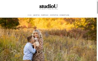 studioU photography website