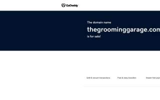 The Grooming Garage website