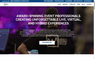 Wired Production Group website
