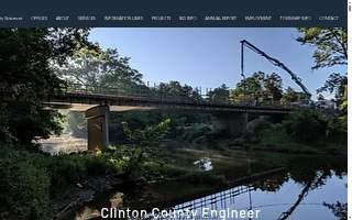Clinton County Engineer website