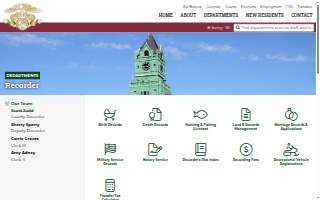 Clinton County Recorder website