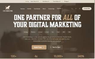 OXN Marketing website