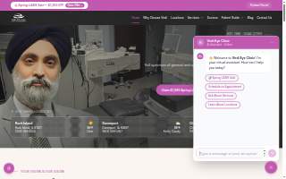 Virdi Eye Clinic website