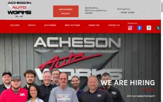 Acheson Auto Works website